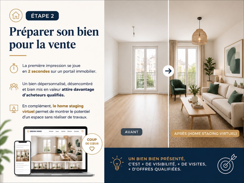 Préparer son appartement à la vente